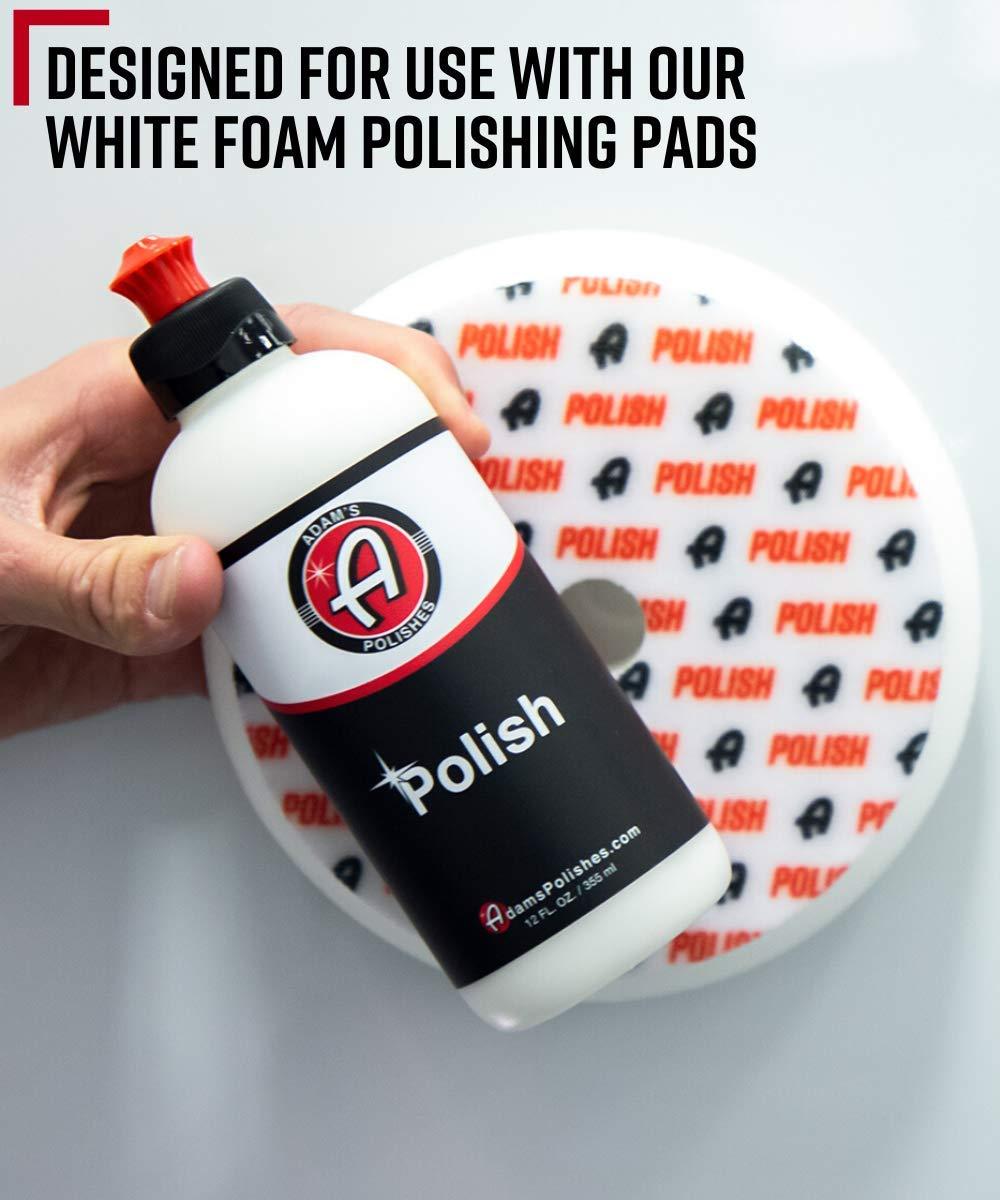 Adam’s Paint Correcting Compound 12oz – Silicone-Free, Body Shop Safe ...