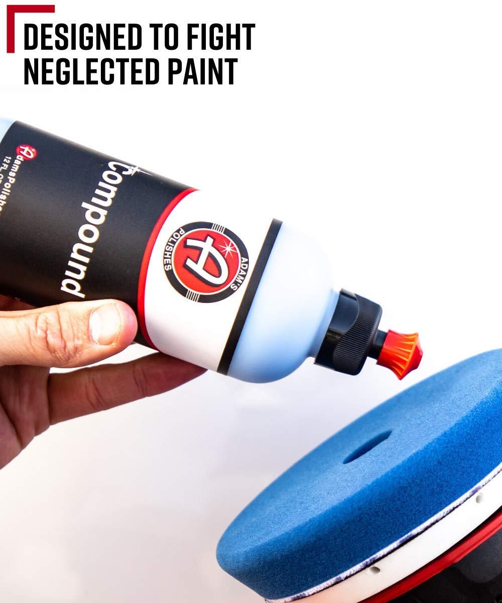 Adam’s Paint Correcting Compound 12oz – Silicone-Free, Body Shop Safe ...