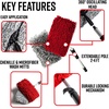 image:imageAdams Expandable 360 Pole Microfiber Wash Mitt 2Pack